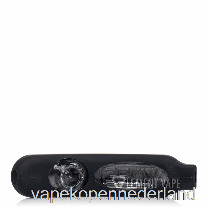 Elektronische Sigaret Vape Grav Rocker Stoomwals Met Siliconen Huid Zwart